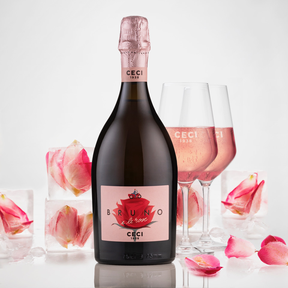 vino spumante brut rosé