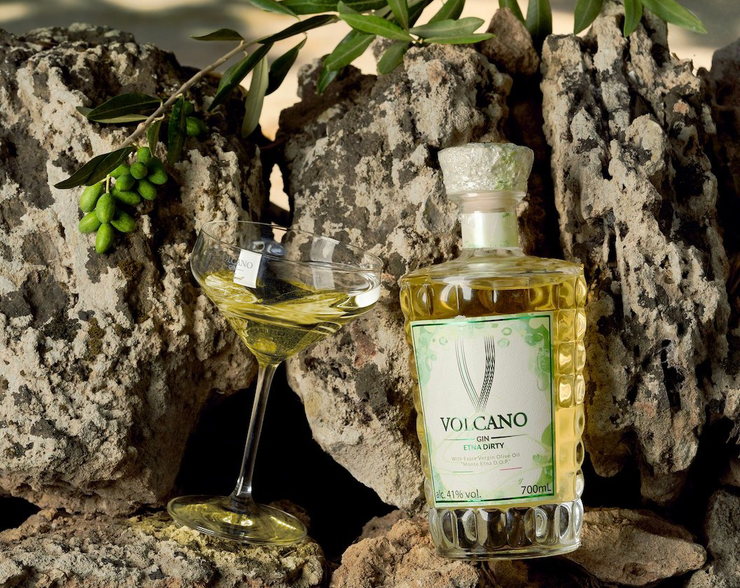 Gin con olio d'oliva