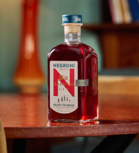 negroni ready to drink by Sabatini Gin