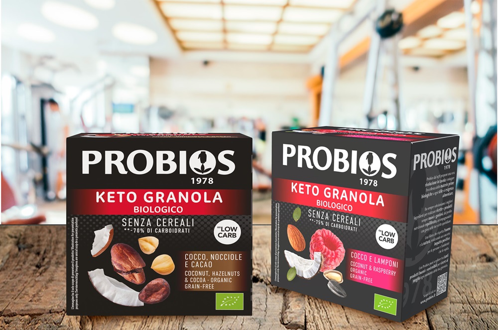 Keto Granole, l'ultima novità targata Probios